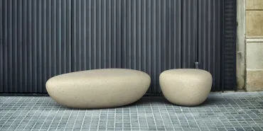 картинка Скамейка галька LINEARE Beige